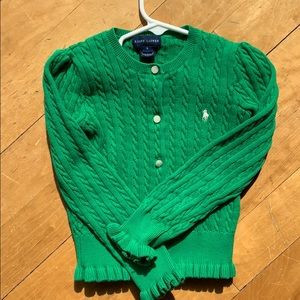 Ralph Lauren girls cardigan